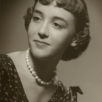 Studio Portrait of young Donna Snow Robinson